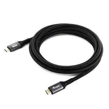 Kabëll USB4 Gen 2x2 Type-C në Type-C Equip 128382, 2m, 20Gbps, 100W, e zezë
