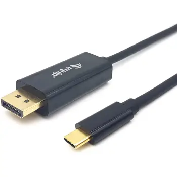Kabëll USB-C në DisplayPort Equip 3m, 4K/60Hz, ngjyrë hiri