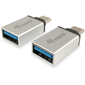 Kabllo USB Equip USB-C në USB 3.0 / 2 Copë – Argjend