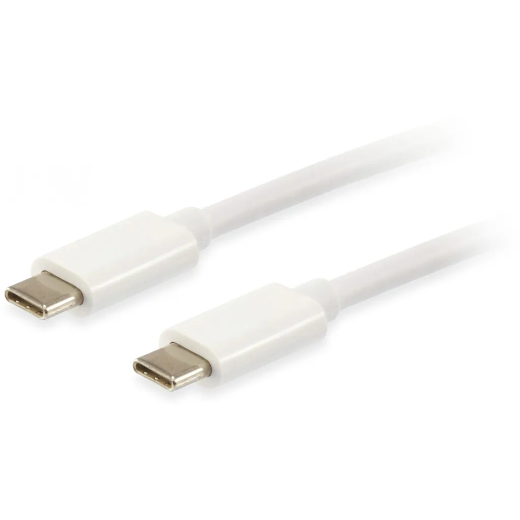 Kabllo USB C Equip Platinum 2m, USB 3.2 Gen 2, 10 Gbit/s, e bardhë - 1