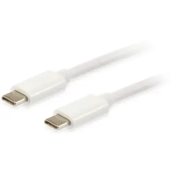 Kabllo USB C Equip Platinum 2m, USB 3.2 Gen 2, 10 Gbit/s, e bardhë
