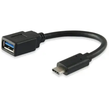 Adapter USB 3.0 Type C në Type A Equip 0.15m, i zi