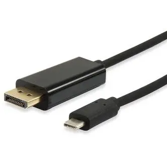 Kabëll USB Type-C në DisplayPort Equip 1.8m, i zi
