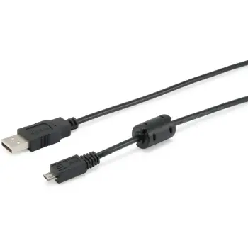 Kabëll USB 2.0 Equip, 1.8m, USB A në Micro-USB B, i zi