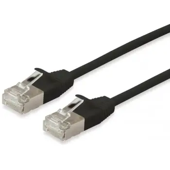 Kabllo rrjeti Equip Cat6a F/FTP Slim 5m, e zezë