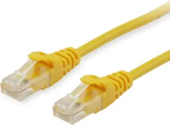 Kabllo rrjeti EQUIP Patchkabel Cat6A 0.15m, RJ-45, e verdhë