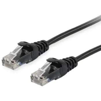 Kabllo për rrjet Equip Patch Cable Cat6A U/UTP / 2xRJ45 / 1.50m / LSZH / Polybeutel – Zezë