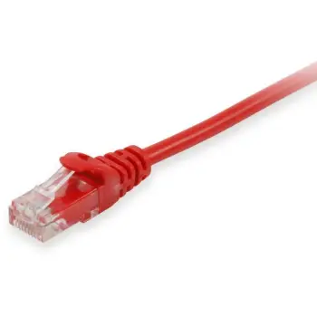 Kabllo për Rrjet Equip Patch Cat6A U/UTP RJ45 në RJ45 / 1.00m / e rrumbullakët / LSZH / Polybag – Kuqe
