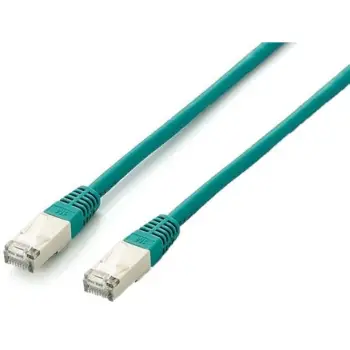 Kabllo për Rrjet Equip Patch Cat6A S/FTP RJ45 në RJ45 / 0.50m / e sheshtë / LSZH / Polybag – Gjelbër