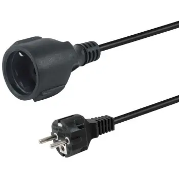 Kabllo për Furnizim me Energji Equip Schuko në CEE 7/3 / 5.00m – Zezë