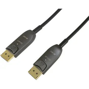 Kabllo DisplayPort Equip 1.4 (St/St) 50.00m / 8K/60Hz / HDCP – E zezë