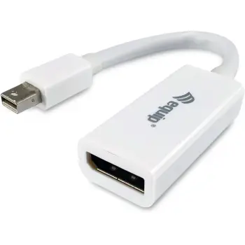 Adapter Mini DisplayPort në DisplayPort Equip, 0.15 m, i bardhë