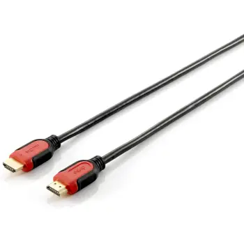 Kabllo HDMI 2.0 Equip, 3m, e zezë, e kuqe