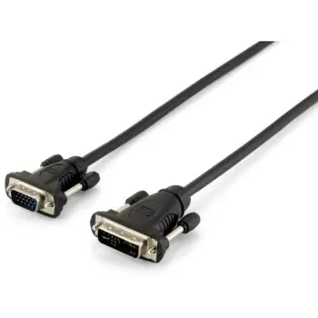 Kabllo DVI-A në VGA Equip, 1.8m, e zezë