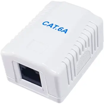 Aksesorë për rrjet Equip / Surface Mount Box / 1x RJ45 Cat6A UTP Port