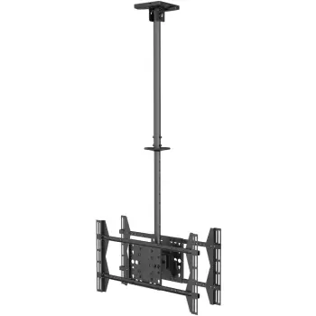 Mbajtëse për TV Equip Deckenhalterung / 39″–75″ / 2 TFT / 40 kg / 2 Gelenke – Zezë