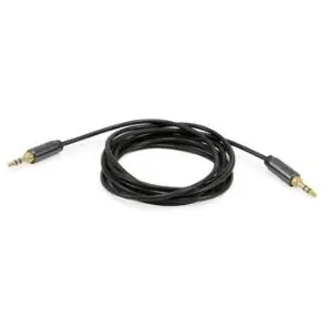 Kabllo audio Equip 3.5mm mashkull-femër 2.5m e zezë