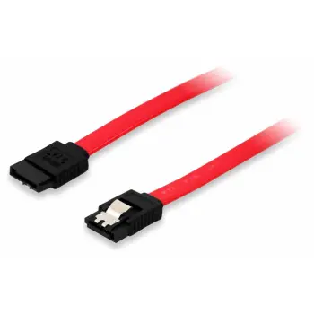 Kabllo Equip SATA, e kuqe, 0.5m