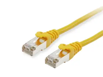 Kabllo për Rrjet / Cat5e Patch Cable / SF/UTP / 2x RJ45 / 7.50m / Polybag – Verdhë