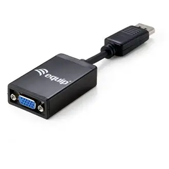 Adapter DisplayPort në VGA Equip, 0.15 m, i zi