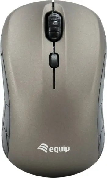 Maus wireless Equip Mini, optik, 1600 DPI, gri