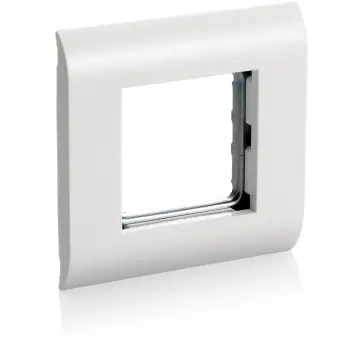 Kapak modular Equip, plastikë, 80x80mm, i bardhë, pa vida