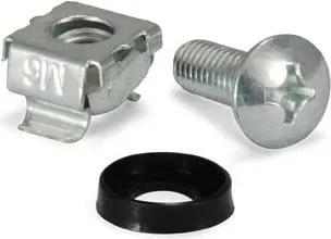 Set vida e matica kafaz M6 Equip, 50 copë, për rack, metalike - 2