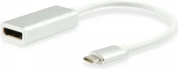 Adaptor USB C në DisplayPort Equip, 4K, i bardhë