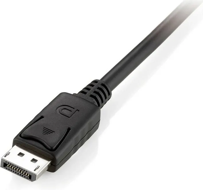 Kabllo DisplayPort 1.2 Equip, 10m, 4K/60Hz, e zezë - 1