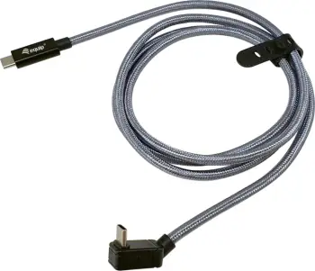 Kabëll USB C në USB C Equip 128422, 2m, 20Gbps, 240W, 4K/60Hz, argjendtë