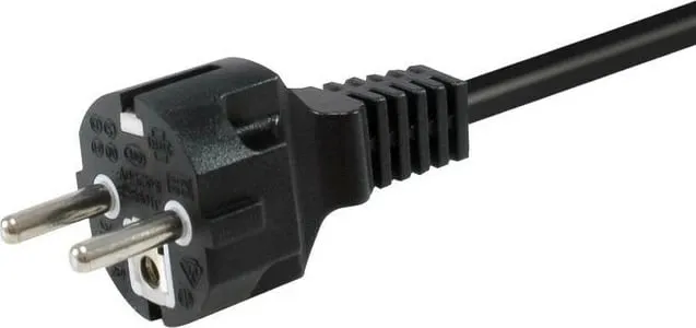 Kabllo rryme Equip 3m, CEE7/7 në CEE7/3, e zezë - 3