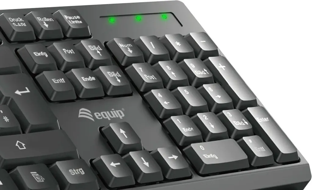 Set tastierë dhe maus wireless, zezë JW-6800. JEQANG - 5