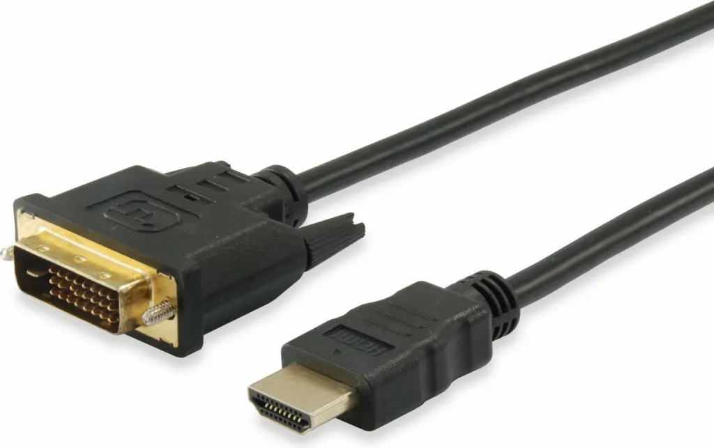 Kabllo Equip HDMI - DVI-D, 3 m, e zezë - 1