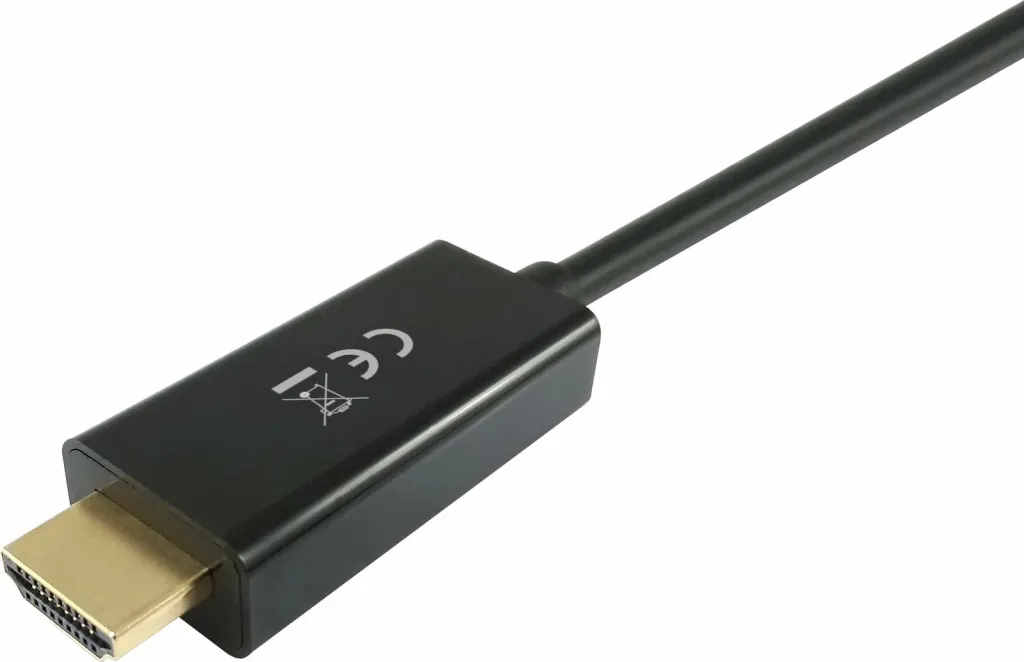 Kabllo adapter DisplayPort në HDMI, Equip, 3 m, e zezë - 3