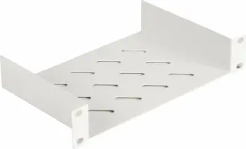 Rafte fikse për kabinet rrjeti LevelOne Equip EZFS-10-1-15-G, 10", 1U, gri