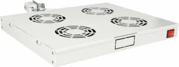 Modul ventilatorësh Equip 19", 4x ventilatorë, 1U, gri e lehtë