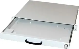Sirtar tastiere EQUIP 19 inç, metalik, 1U, ngjyrë gri