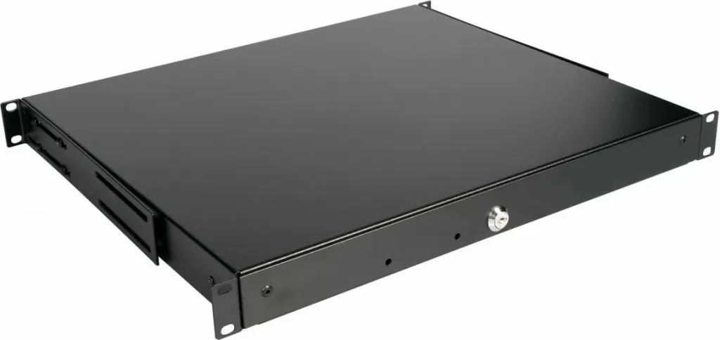 Sirtar rack EQUIP 19 inch 1U, i zi, për kasë serveri - 1