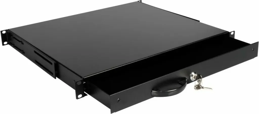 Sirtar rack EQUIP 19 inch 1U, i zi, për kasë serveri - 2