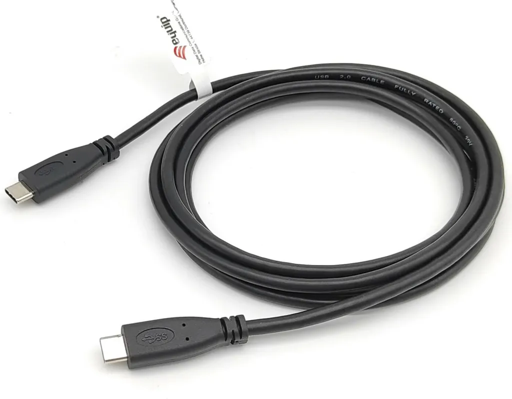 Kabllo USB Type-C në Type-C Equip 2m, USB 2.0, e zezë - 1