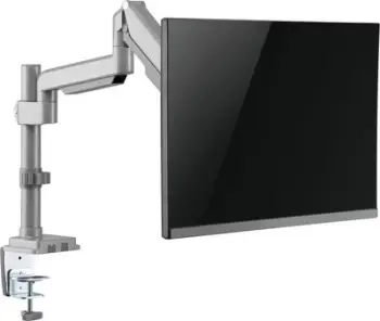 Mbajtës monitori Equip Desk 650112, për 17"-32", alumini, i zi