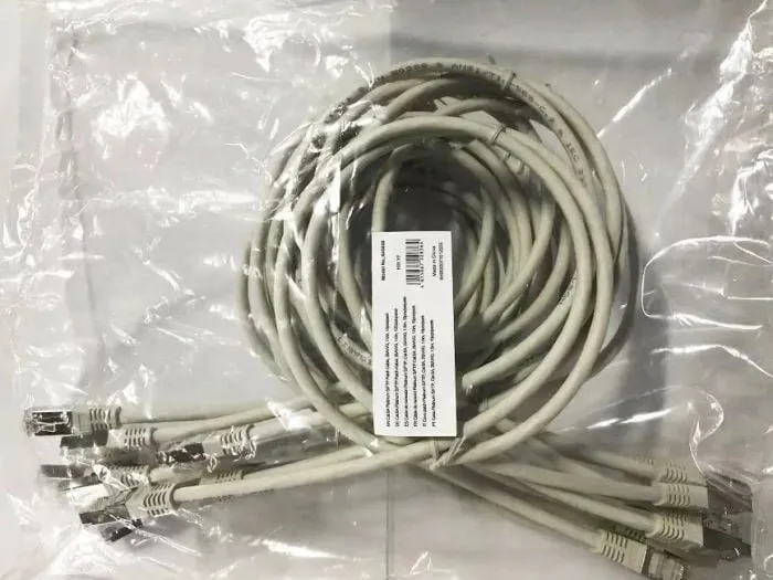 Kabllo rrjeti Cat6a Equip S/FTP, 1m, set 10 copë, gri - 4