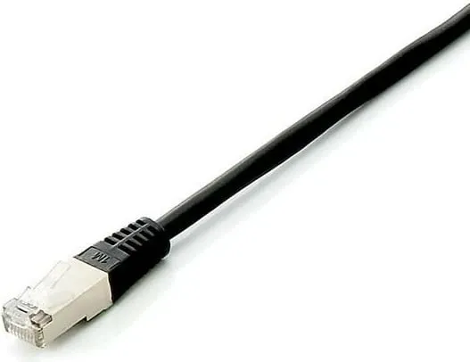 Kabllo rrjeti Cat6a Equip S/FTP, 0.5m, set 10 copë, e zezë - 1