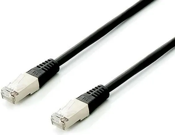 Kabllo rrjeti Cat6a Equip S/FTP, 0.5m, set 10 copë, e zezë - 2