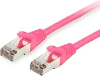 Kabllo patchcord Equip, Cat.6, S / FTP, 15 m, rozë