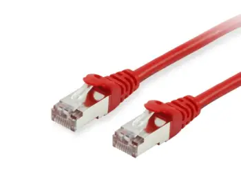 Kabllo Equip Patchcord, Cat.5e, SF / UTP, 0.5m, e kuqe