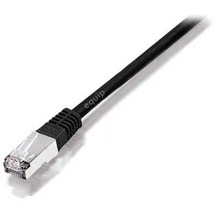 Kabllo rrjeti EQUIP Patchcord C5e, SF/UTP (705910), e zezë, 1 m - 1
