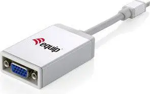 Adaper Equip Mini DisplayPort - D-Sub (VGA) 0.15m, i bardhë