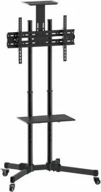 Mbajtës TV Equip 650603, 37"-70", kapacitet 50 kg, i zi