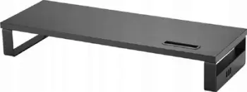Stativë monitori Equip 650881, deri 15kg, me USB 2.0 hub, e zezë